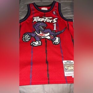 Mitchell & Ness Red Raptors Kids Jersey Tracy Mcgrady
